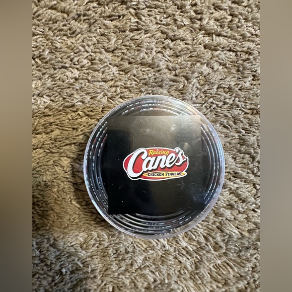 Nike Other - Vintage Raising Cane's “triple black” logo belt 00s